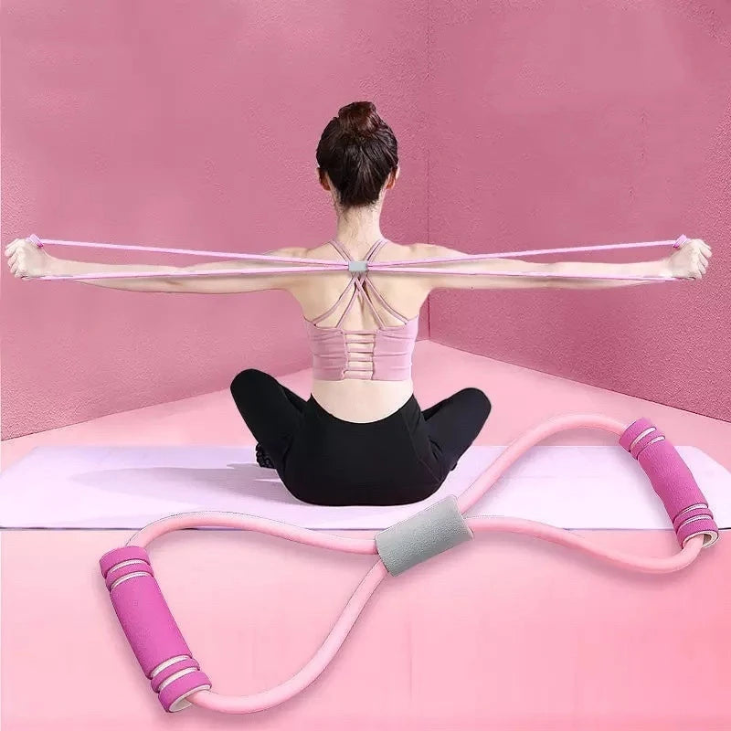 Faixa de Resistêcia com Espuma Esporte em casa YOGA