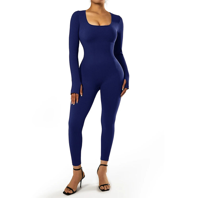 Bodycon Macacão Slim , Macacão Fitness