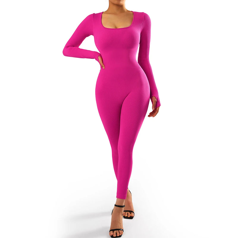 Bodycon Macacão Slim , Macacão Fitness