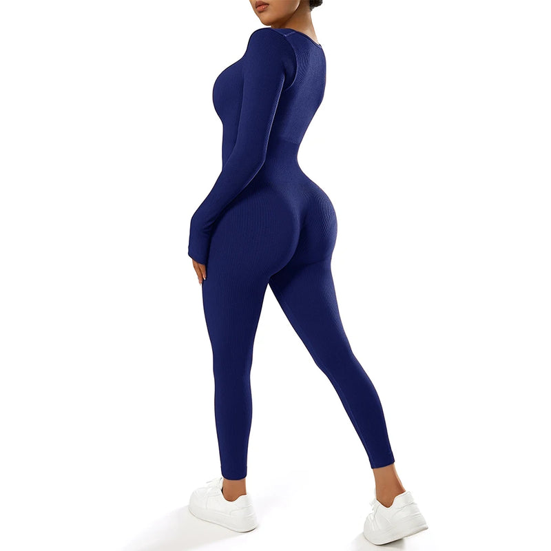 Bodycon Macacão Slim , Macacão Fitness