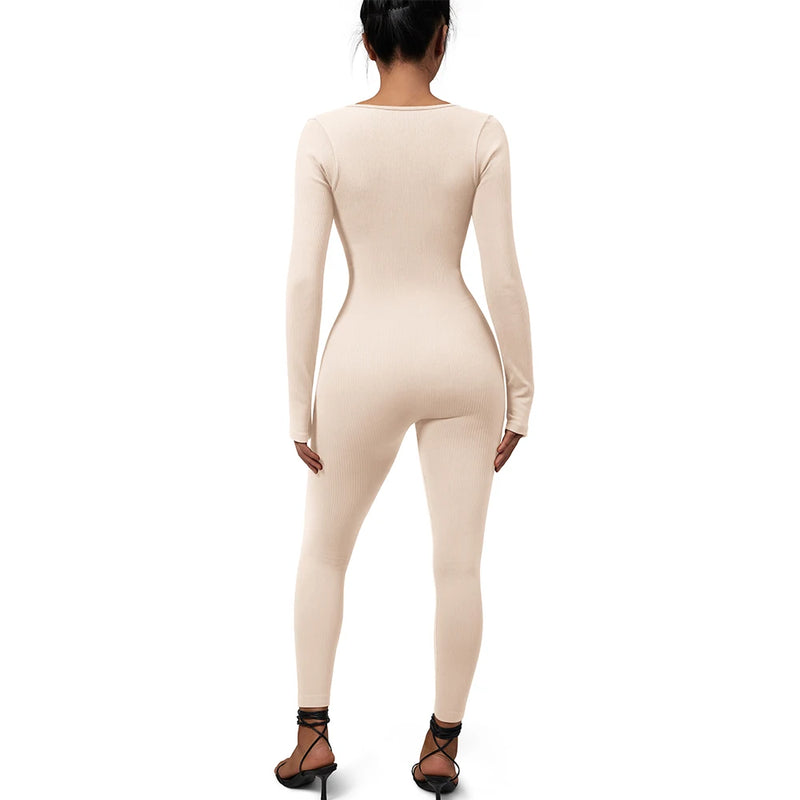 Bodycon Macacão Slim , Macacão Fitness